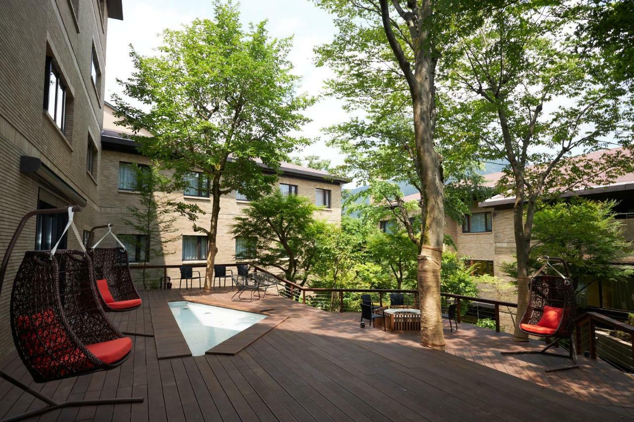 Hakone Yutowa Hotel Exterior foto